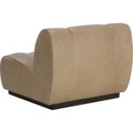 Blaise Swivel Lounge Chair - Sahara Sand Leather 111320 111320 BLAISE SWIVEL LOUNGE CHAIR SAHARA SANDLEATHER 3