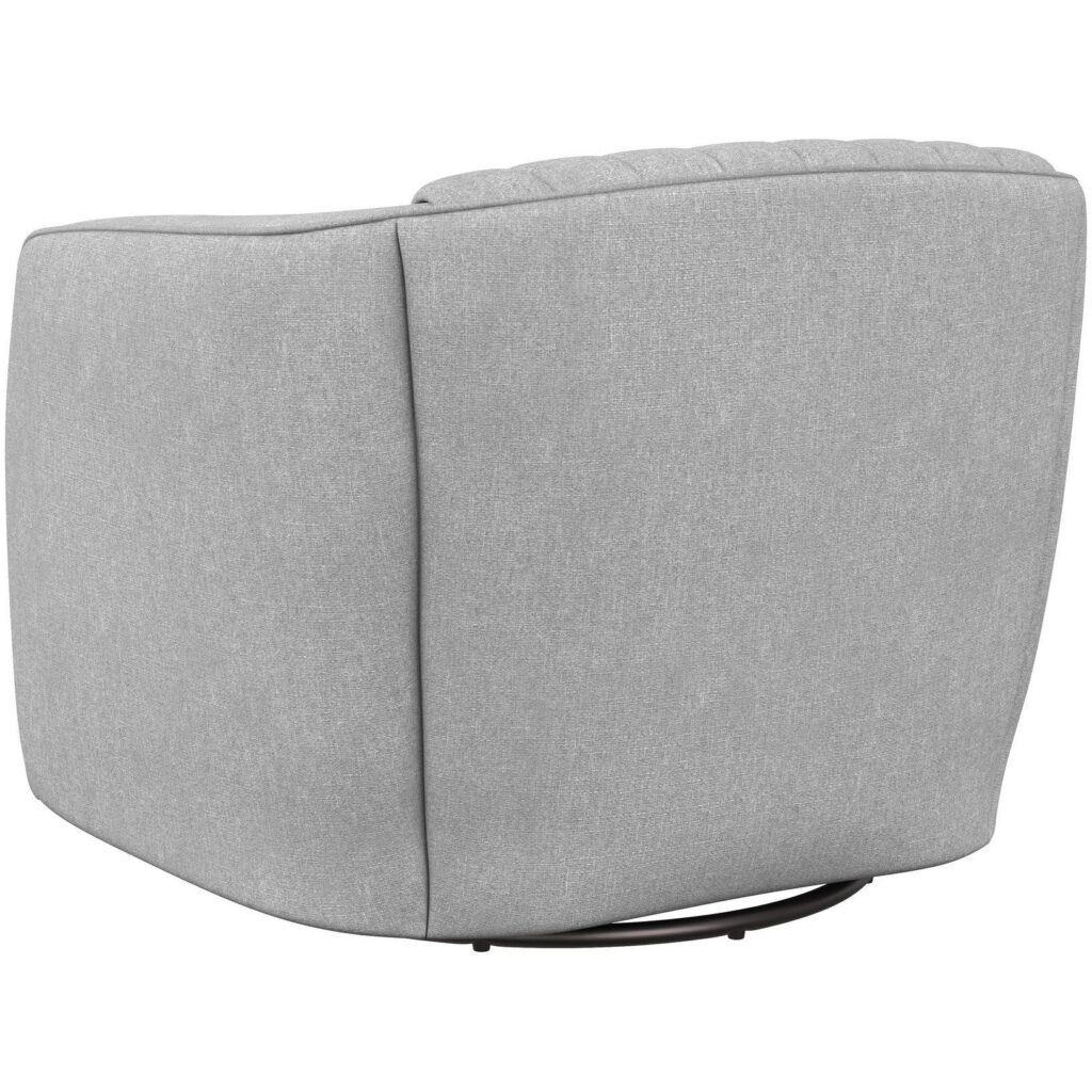 Garrison Swivel Lounge Chair - Liv Dove - Image 4