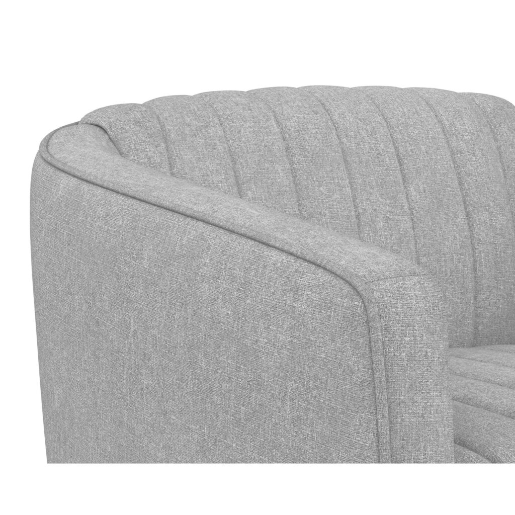 Garrison Swivel Lounge Chair - Liv Dove - Image 6