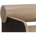 Coburn Lounge Chair - Dark Brown - Sahara Sand Leather 111323 111323 COBURN LOUNGE CHAIR SAHARA SAND LEATHER 7