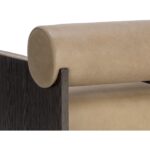 Coburn Lounge Chair - Dark Brown - Sahara Sand Leather 111323 111323 COBURN LOUNGE CHAIR SAHARA SAND LEATHER 8