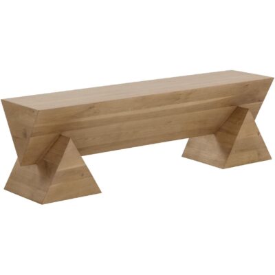 Gregor Bench - Rustic Oak 8 Gregor Bench - Rustic Oak 111327 111327 GREGOR BENCH RUSTIC OAK 1