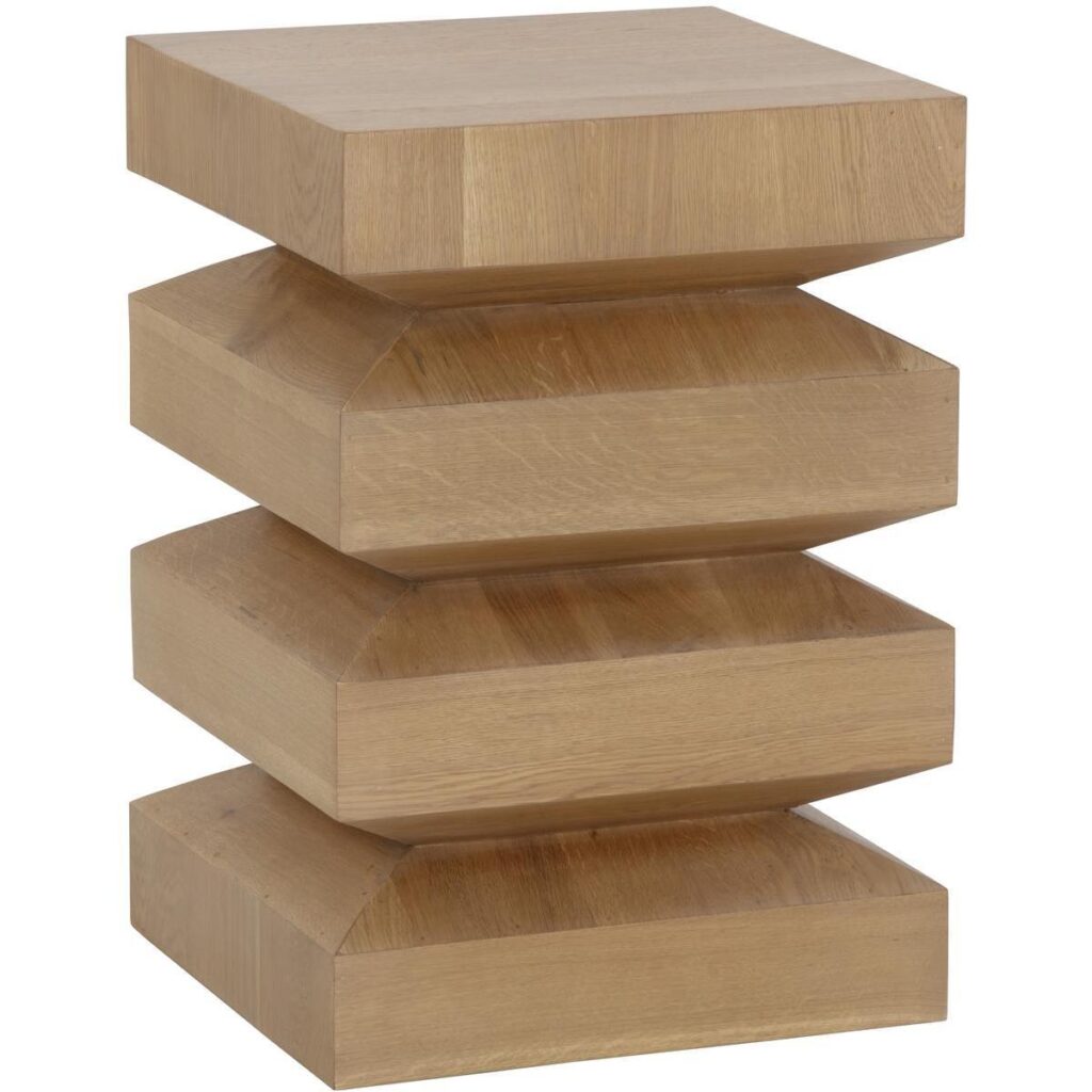 Cormac End Table - Rustic Oak - Image 2