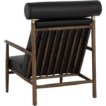 Biko Lounge Chair - Black Leather 111342 111342 BIKO LOUNGE CHAIR BLACK LEATHER 23