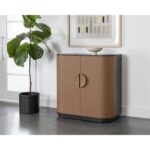 Dresden Bar Cabinet 111361 111361 DRESDEN BAR CABINET MILLIKEN COGNAC 5