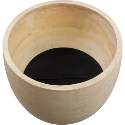Aster Planter - Large - Travertine Look 111374 111374 ASTER PLANTER ROUND LARGE TRAVERTINE LOOK 2