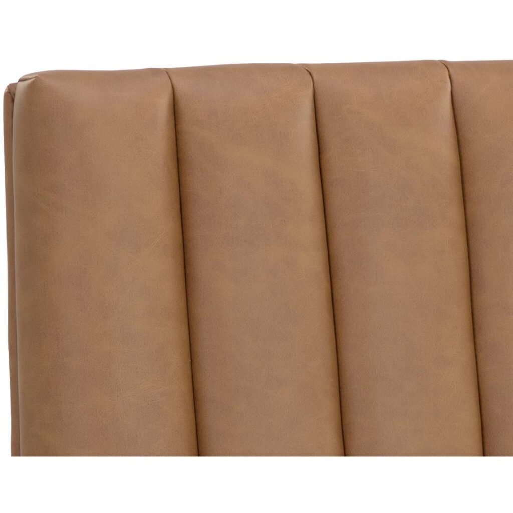 Wilbur Dining Chair - Milliken Cognac - Image 7
