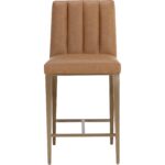 Wilbur Counter Stool - Milliken Cognac 111431 111431 WILBUR COUNTER STOOL MILLIKEN COGNAC 21