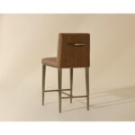 Wilbur Counter Stool - Milliken Cognac 111431 111431 WILBUR COUNTER STOOL MILLIKEN COGNAC 3