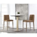 Wilbur Counter Stool - Milliken Cognac 111431 111431 WILBUR COUNTER STOOL MILLIKEN COGNAC 5