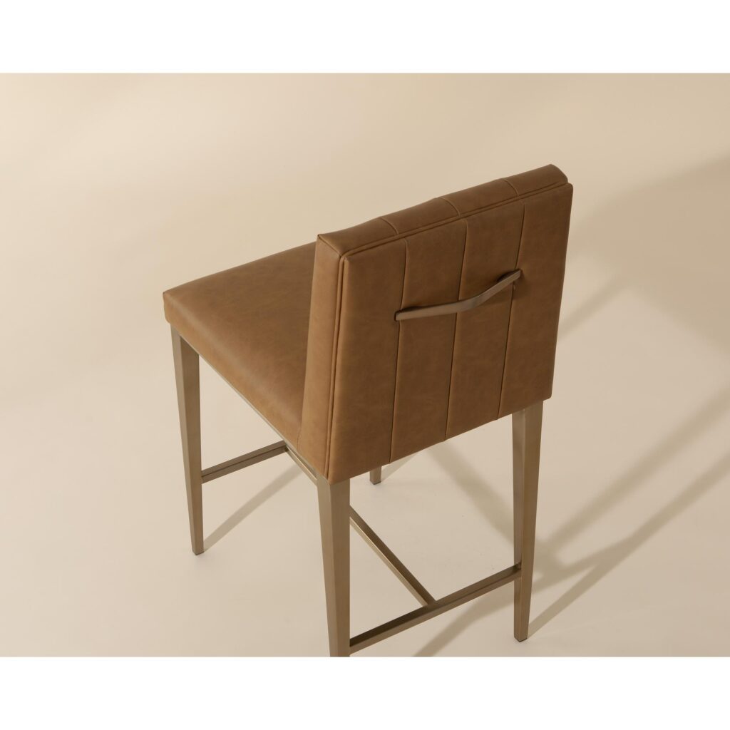 Wilbur Counter Stool - Milliken Cognac - Image 6