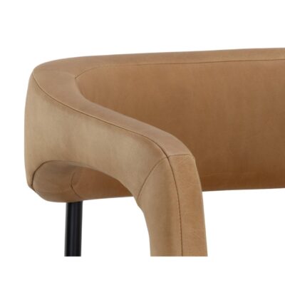 Mavia Counter Stool - Ludlow Sesame Leather 111454 111454 MAVIA COUNTER STOOL LUDLOW SESAME LEATHER 7