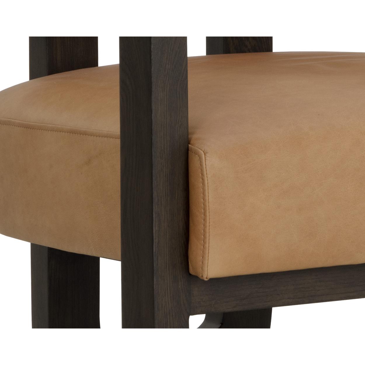 Madrone Lounge Chair - Brown - Ludlow Sesame Leather 6 Madrone Lounge Chair - Brown - Ludlow Sesame Leather - Image 6