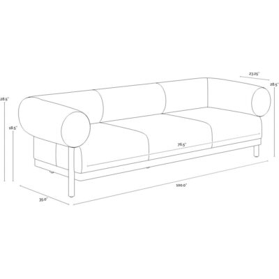 Bromley Sofa - Rustic Oak - Ludlow Sesame Leather 15 Bromley Sofa - Rustic Oak - Ludlow Sesame Leather 111459 111459 8