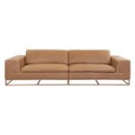 Ira Sofa - Camel Leather 111478 111478 IRA SOFA CAMEL LEATHER LAF 1