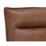 Colson Swivel Armless Chair - Cognac Leather 111479 111479 COLSON SWIVEL ARMLESS CHAIR COGNAC LEATHER 7