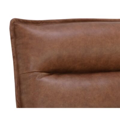 Colson Swivel Armless Chair - Cognac Leather 14 Colson Swivel Armless Chair - Cognac Leather 111479 111479 COLSON SWIVEL ARMLESS CHAIR COGNAC LEATHER 7
