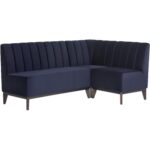 Kosovo Banquette - Brown - Abbington Navy 111496 111496 KOSOVO MODULAR BANQUETTE BENCH ABBINGTON NAVY 20