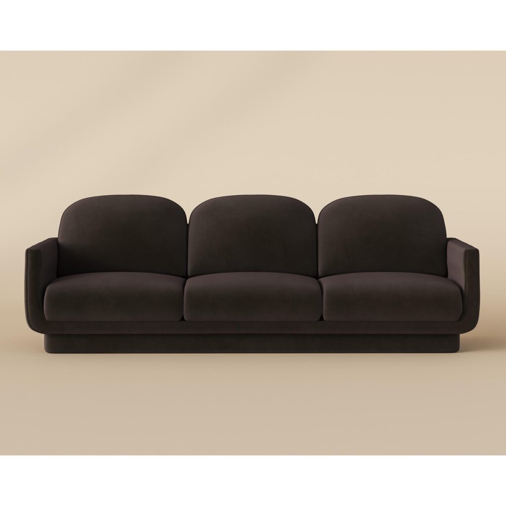 Everton Sofa - Meg Dark Brown - Image 2