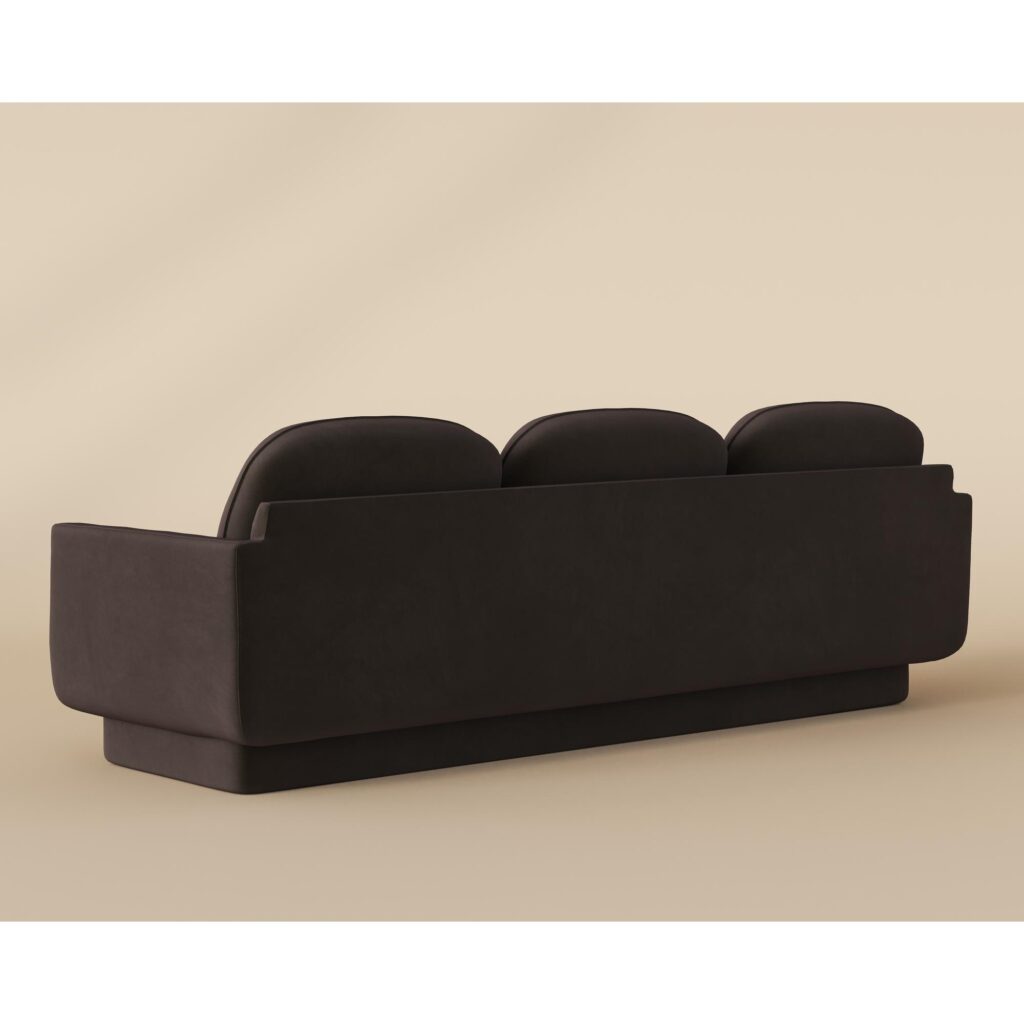 Everton Sofa - Meg Dark Brown - Image 4
