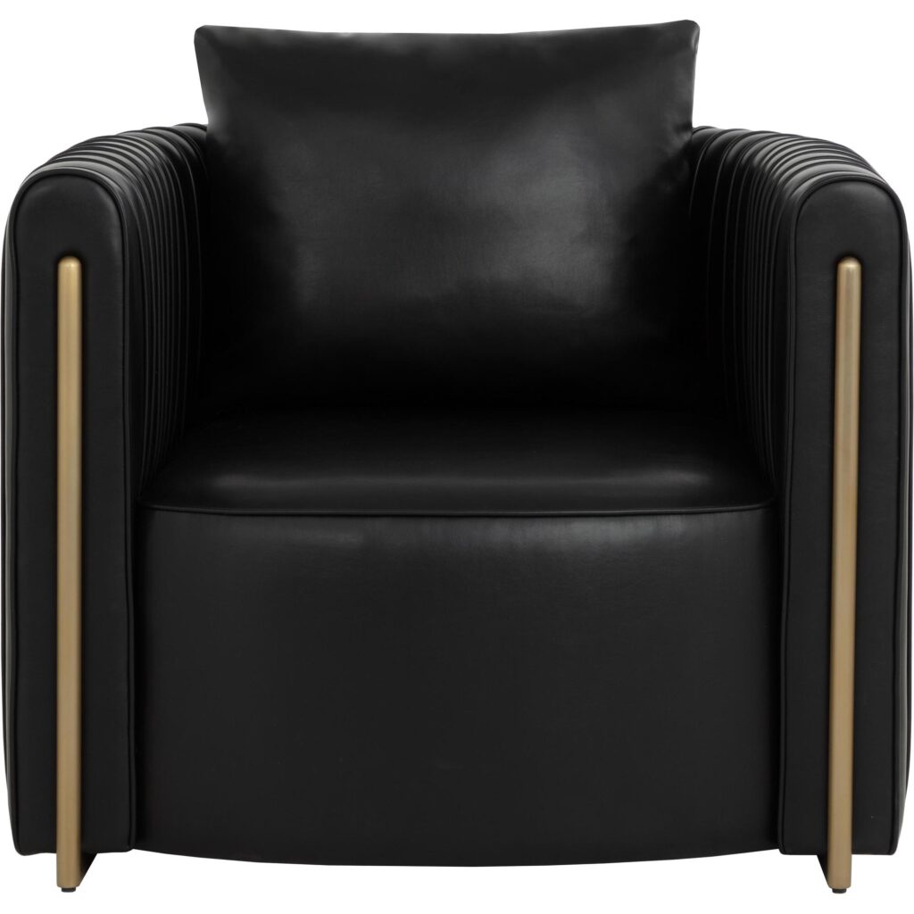 Alix Lounge Chair - Cantina Black - Image 5