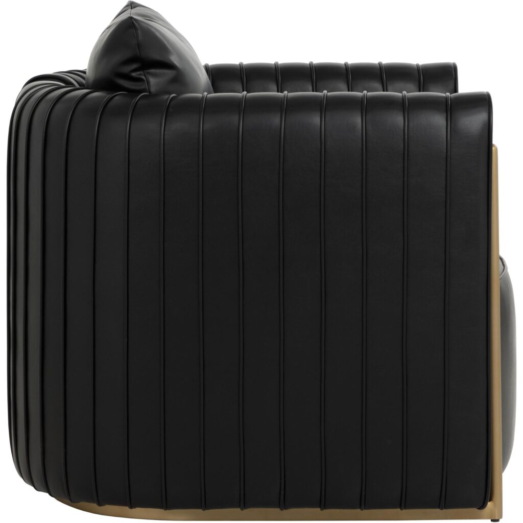 Alix Lounge Chair - Cantina Black - Image 6