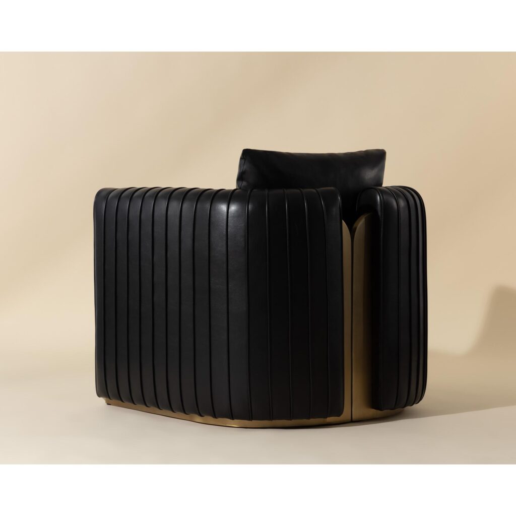 Alix Lounge Chair - Cantina Black - Image 9