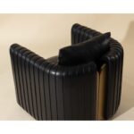 Alix Lounge Chair - Cantina Black 111518 111518 ALIX LOUNGE CHAIR CANTINA BLACK 6