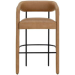 Mavia Barstool - Ludlow Sesame Leather 111529 111529 MAVIA BARSTOOL LUDLOW SESAME LEATHER 1
