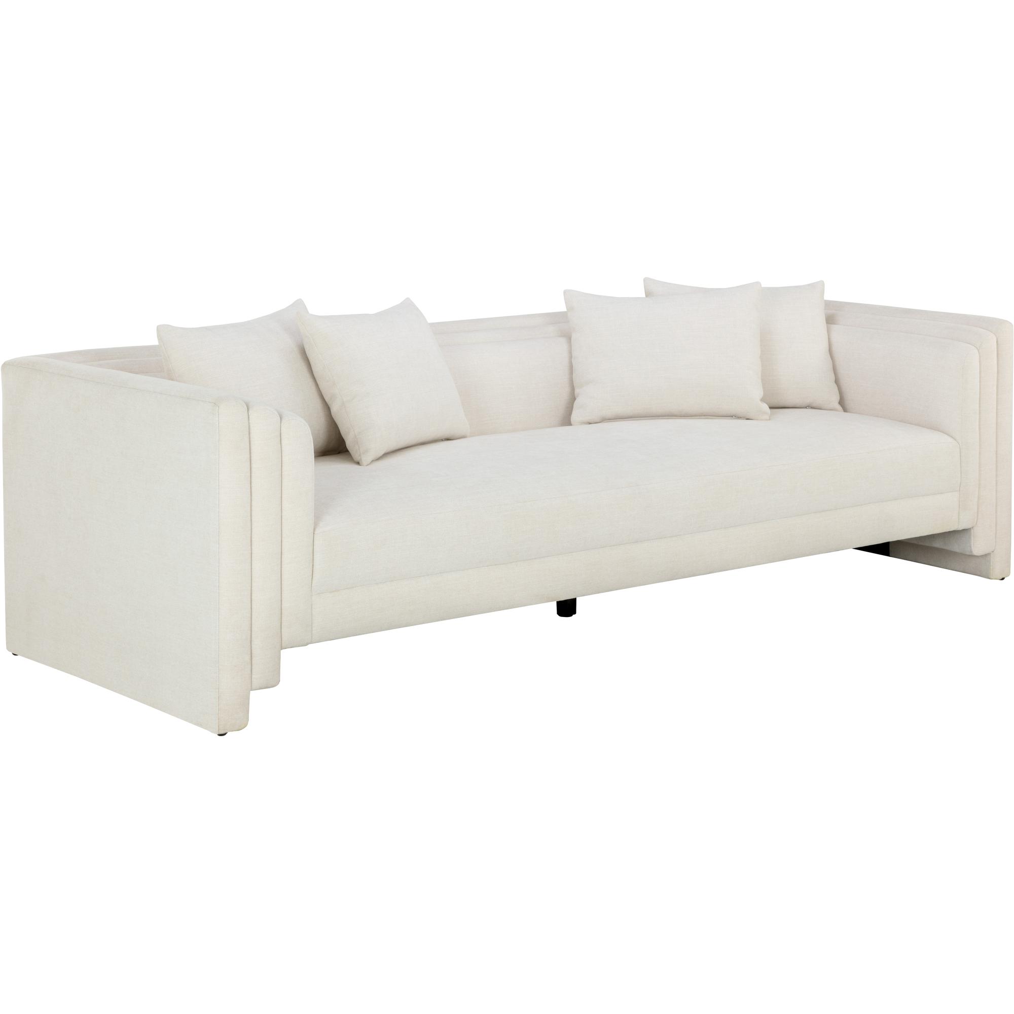 Kira Sofa - Heather Ivory Tweed 1 Kira Sofa - Heather Ivory Tweed