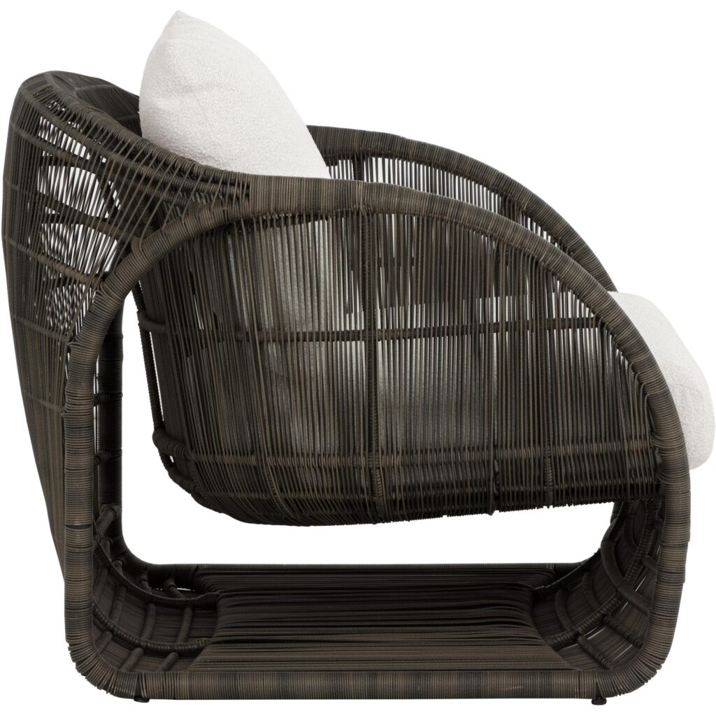 Tulum Lounge Chair - Louis Cream - Image 9