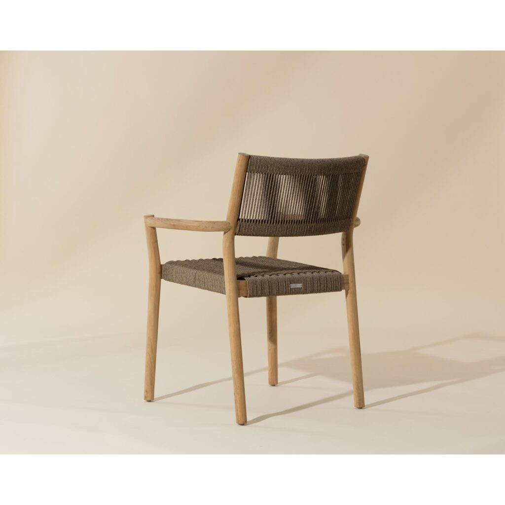 Kavala Stackable Dining Armchair - Natural - Image 4