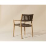 Kavala Stackable Dining Armchair - Natural 111560 111560 KAVALA STACKABLE DINING ARMCHAIR NATURAL 3