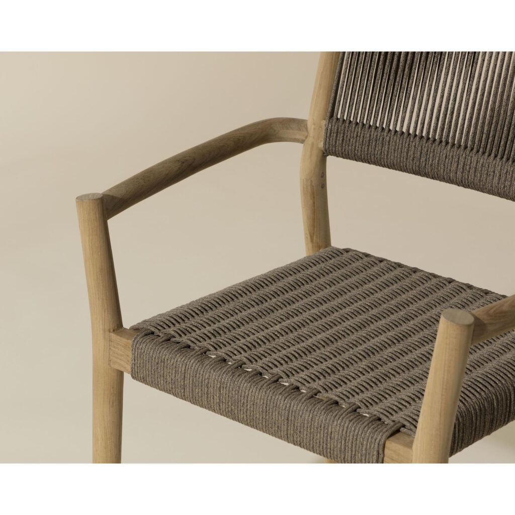 Kavala Stackable Dining Armchair - Natural - Image 6