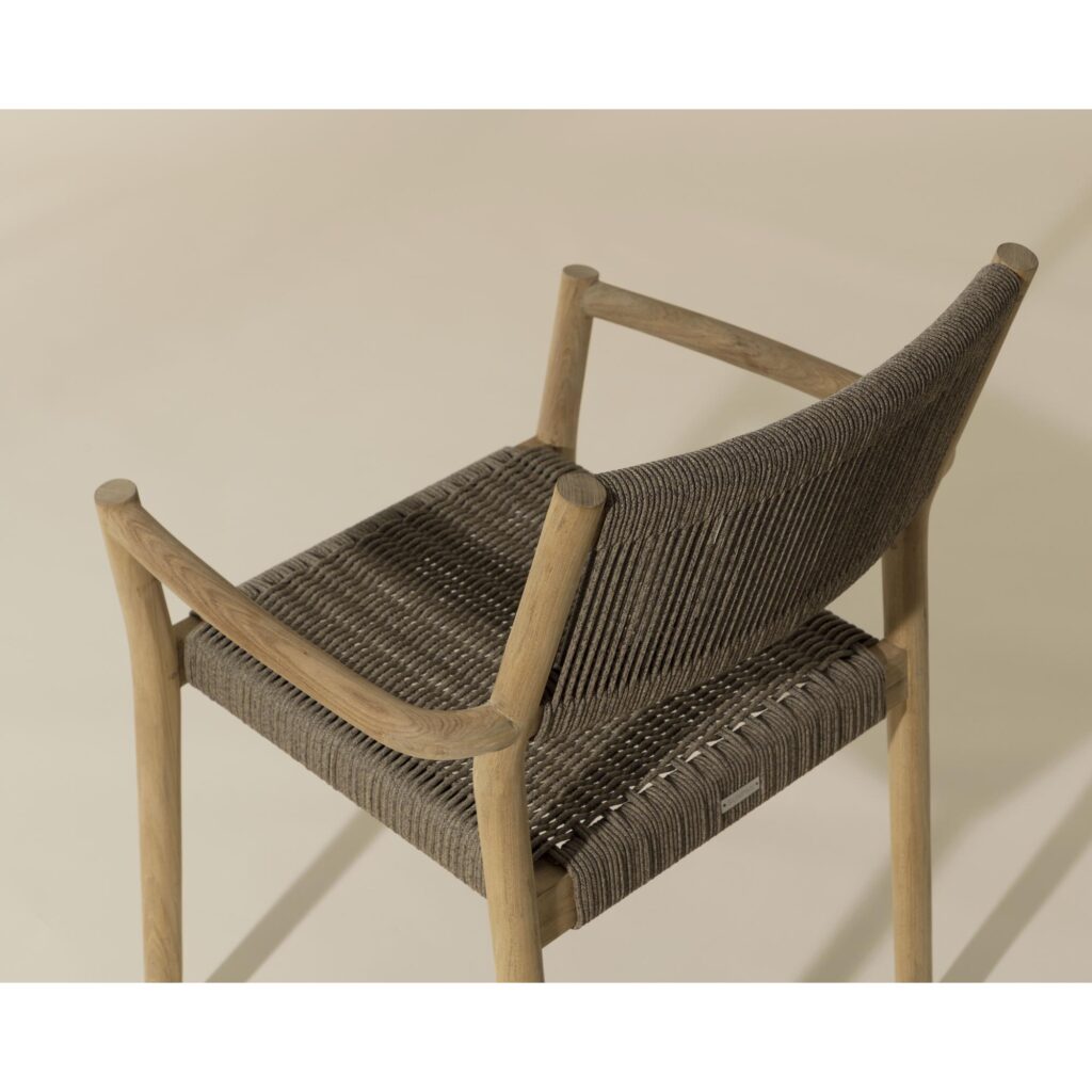 Kavala Stackable Dining Armchair - Natural - Image 8