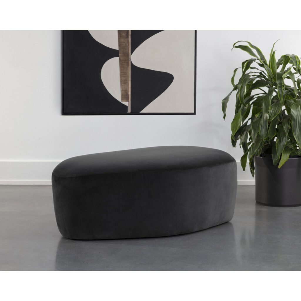 Soraya Ottoman - Shadow Grey - Image 4