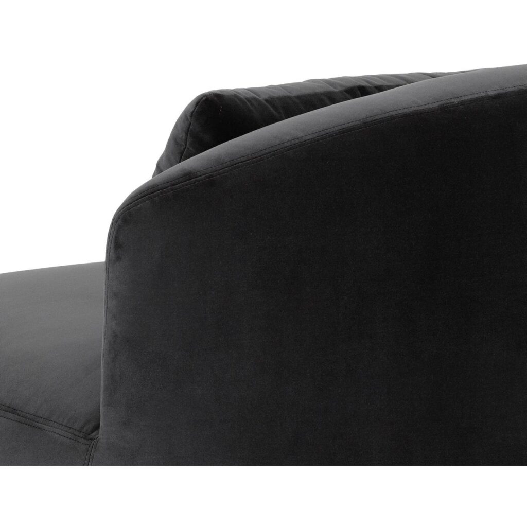 Soraya Swivel Armless Chair - Shadow Grey - Image 8