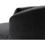Soraya Swivel Armless Chair - Shadow Grey 111581 111581 SORAYA SWIVEL ARMLESS CHAIR SHADOW GREY 8