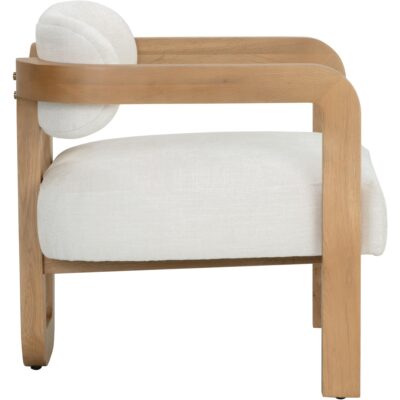 Madrone Lounge Chair - Rustic Oak - Heather Ivory Tweed 9 Madrone Lounge Chair - Rustic Oak - Heather Ivory Tweed 111586 111586 MADRONE LOUNGE CHAIR RUSTIC OAK HEATHER IVORY TWEED 2