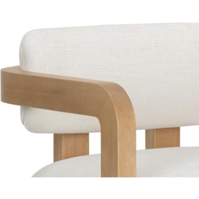 Madrone Lounge Chair - Rustic Oak - Heather Ivory Tweed 14 Madrone Lounge Chair - Rustic Oak - Heather Ivory Tweed 111586 111586 MADRONE LOUNGE CHAIR RUSTIC OAK HEATHER IVORY TWEED 7