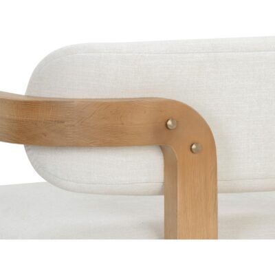 Madrone Lounge Chair - Rustic Oak - Heather Ivory Tweed 15 Madrone Lounge Chair - Rustic Oak - Heather Ivory Tweed 111586 111586 MADRONE LOUNGE CHAIR RUSTIC OAK HEATHER IVORY TWEED 8