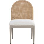 Calandri Dining Chair - Greige - Louis Cream 111599 111599 CALANDRI DINING CHAIR NATURAL LOUIS CREAM 1
