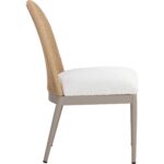Calandri Dining Chair - Greige - Louis Cream 111599 111599 CALANDRI DINING CHAIR NATURAL LOUIS CREAM 2
