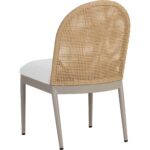 Calandri Dining Chair - Greige - Louis Cream 111599 111599 CALANDRI DINING CHAIR NATURAL LOUIS CREAM 3