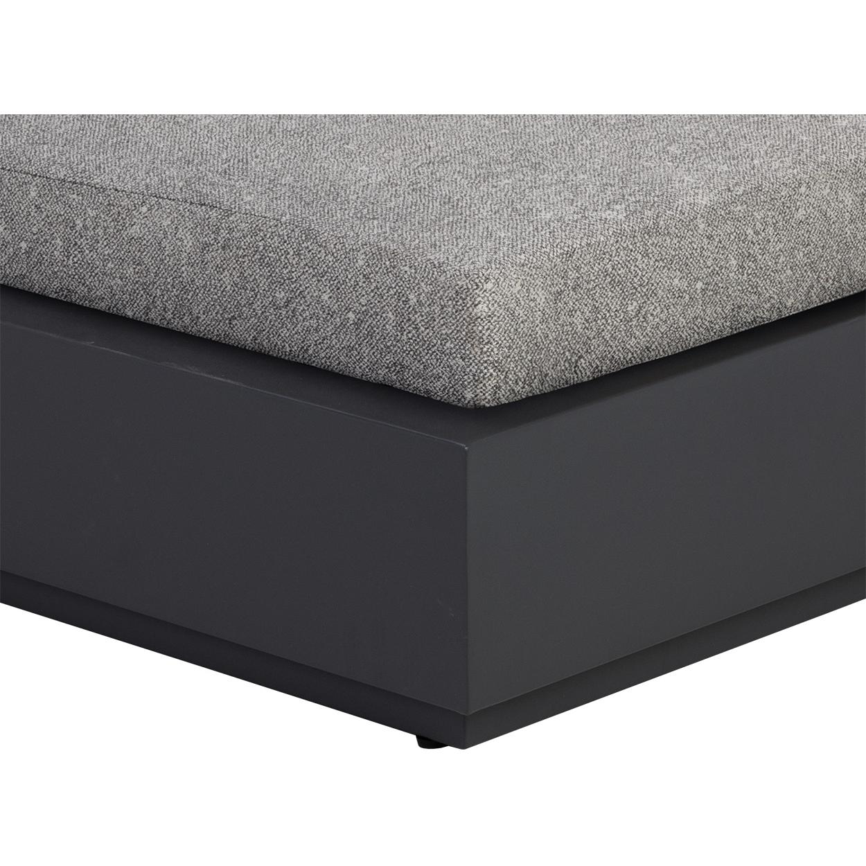 Tavira Lounger - Charcoal - Lanikai Salt And Pepper 7 Tavira Lounger - Charcoal - Lanikai Salt And Pepper - Image 7