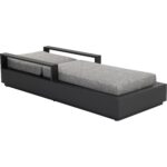 Tavira Lounger - Charcoal - Lanikai Salt And Pepper 111600 111600 TAVIRA LOUNGER LANIKAI SALT AND PEPPER 1