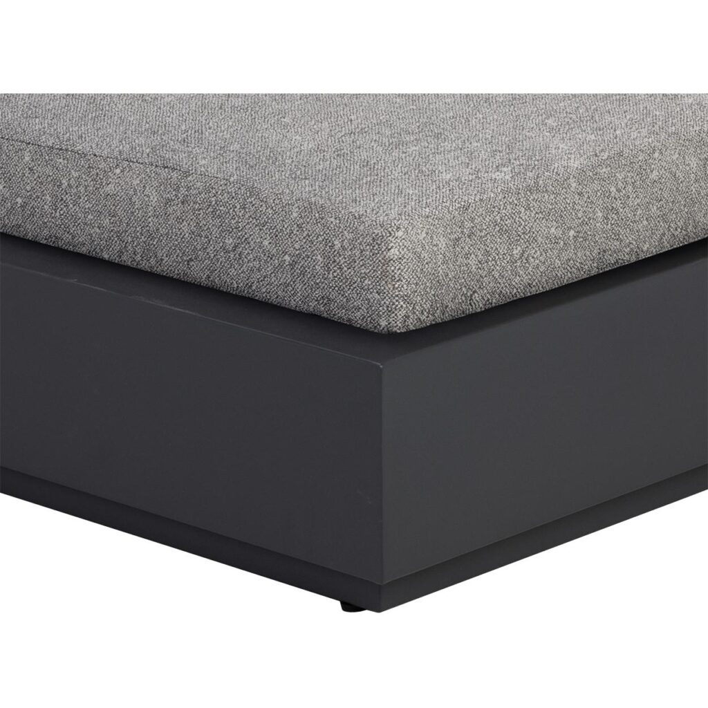 Tavira Lounger - Charcoal - Lanikai Salt And Pepper - Image 7