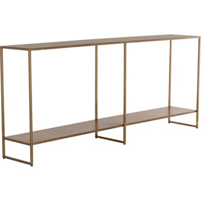 Eiffel Console Table - Antique Brass