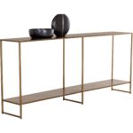 Eiffel Console Table - Antique Brass 111604 111604 EIFFEL CONSOLE TABLE ANTIQUE BRASS 1