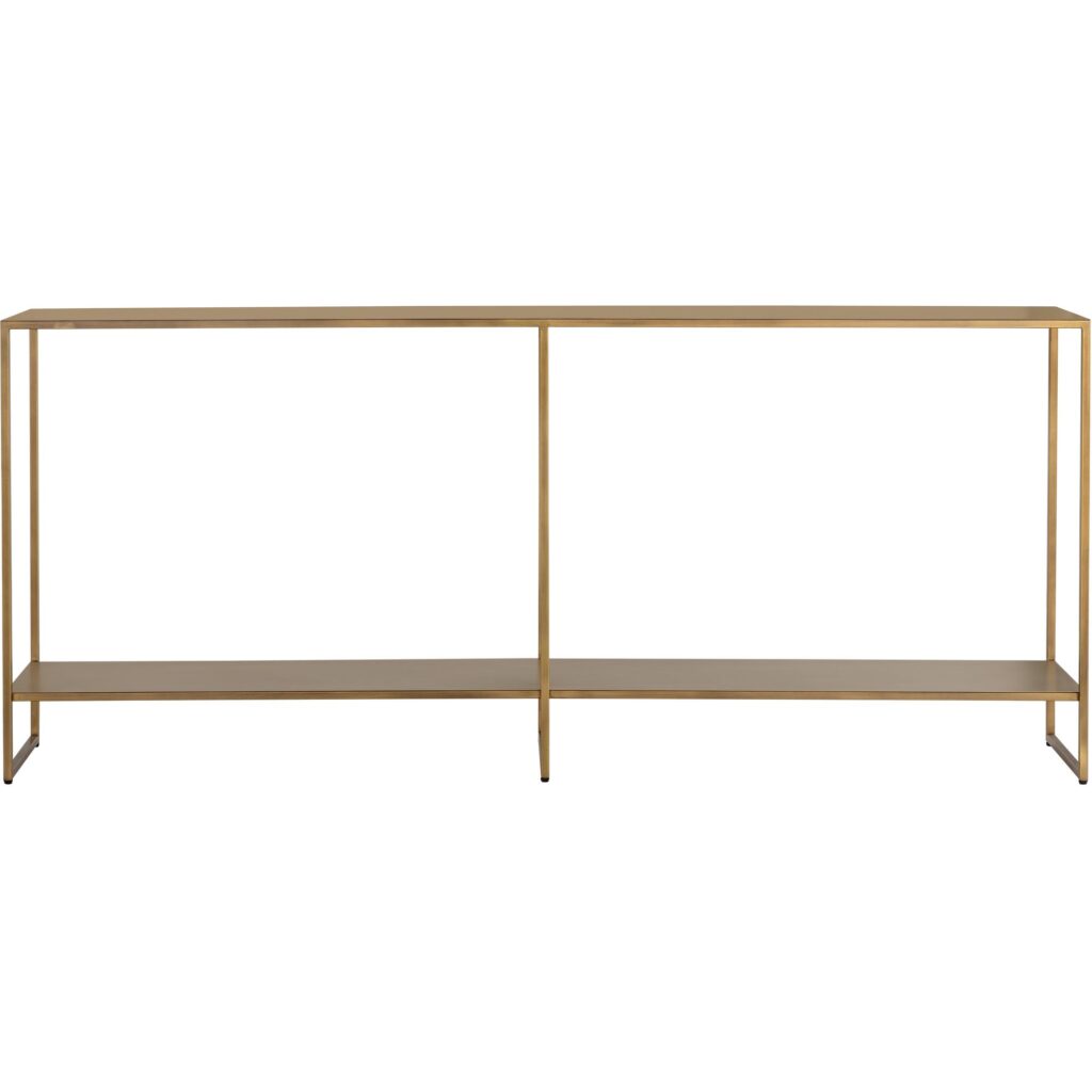 Eiffel Console Table - Antique Brass - Image 3